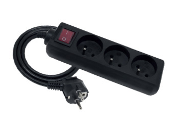 ELGOTECH EPS-301,5W przedłużacz 3gn wł 3x1 1,5m