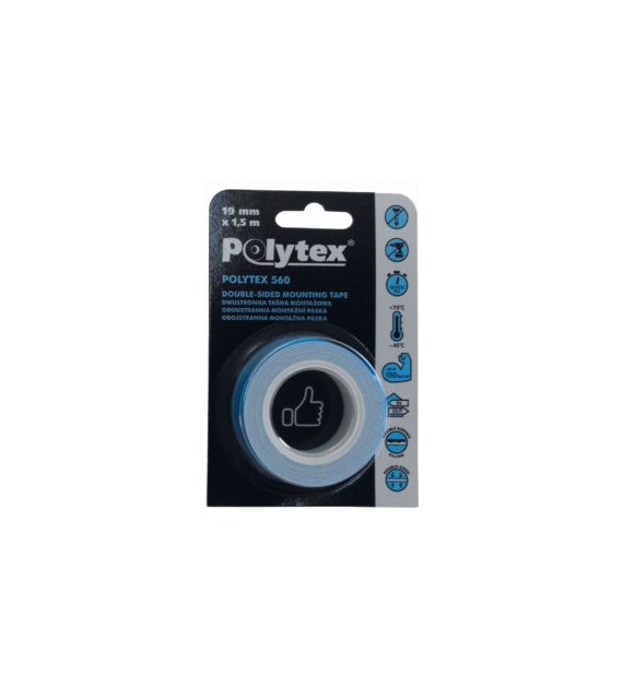 ANTICOR POLYTEX 560 taśma dwustronna 19mmx1,5m
