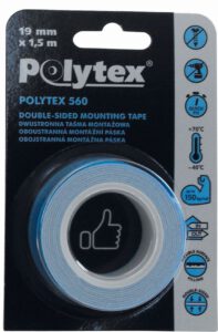 ANTICOR POLYTEX 560 taśma dwustronna 19mmx1,5m