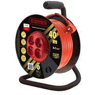 ELGOTECH PZB-40-40Y przedłużacz zwijany bębnowy+4G