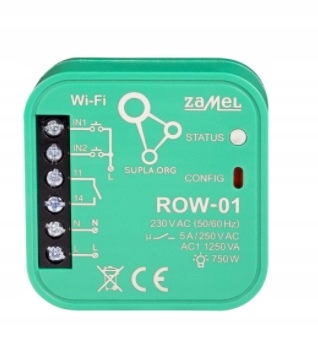 ZAMEL SUPLA ROW-01/5A odbiornik dopuszkowy WiFi