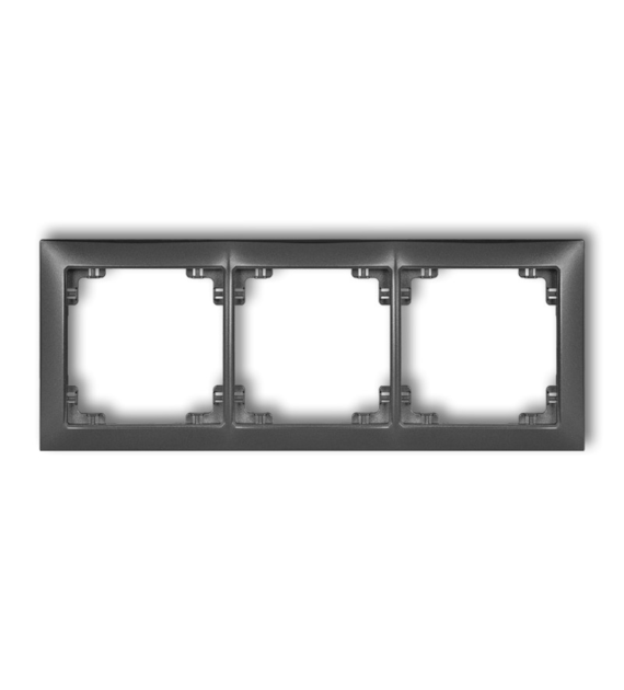 KARLIK DECO SOFT GRAFIT 11DRSO-3 ramka x3