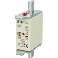 ETI NH000 gG 40A/500V wkładka topikowa