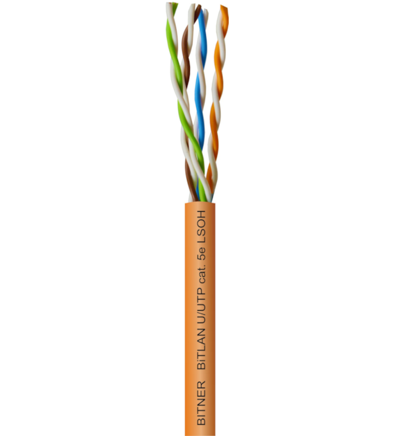 BITNER U/UTP kat.5e 4x2x24AWG(0,5) cat.5e 305m