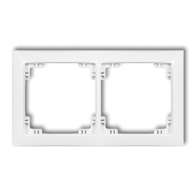 KARLIK DECO SOFT BIAŁY DRSO-2 ramka x2