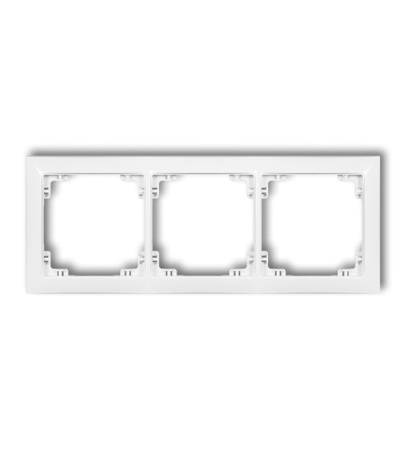 KARLIK DECO SOFT BIAŁY DRSO-3 ramka x3