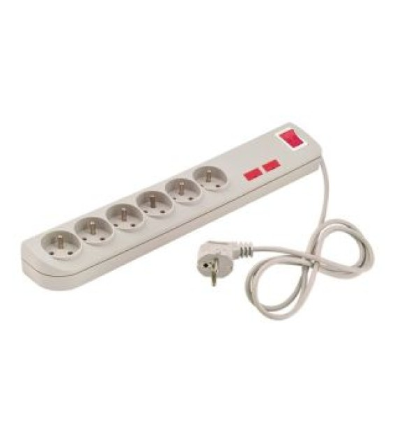 ELGOTECH PSF2-601 przedłużacz przeciwprzep 6G+Uz+W