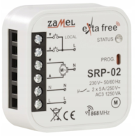 ZAMEL EXTA FREE SRP-02 sterownik rolet dopuszkowy