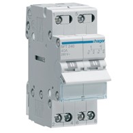 HAGER SFT240 przełacznik modułowy I-0-II 2P 40A