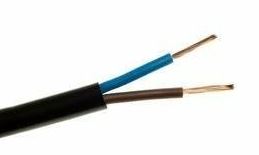 ELEKTROKABEL przewód OMY 2x1 H03VV-F czarny 100m