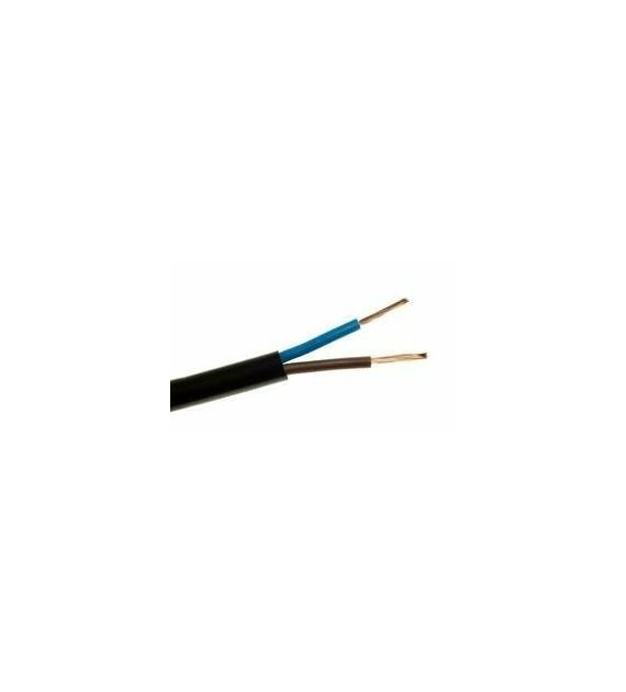 ELEKTROKABEL przewód OMY 2x1.5 czarny 100m