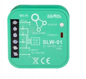 ZAMEL SUPLA SLW-01 sterownik oświetlenia LED WiFi