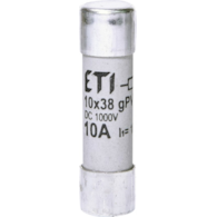 ETI CH10x38 gPV 10A 1000V UL wkładka topikowa