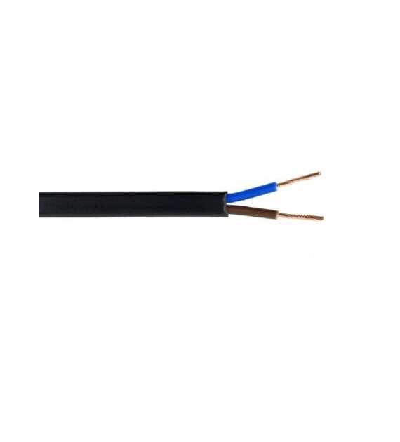 ELEKTROKABEL przewód OMYp 2x0,5 czarny 100m