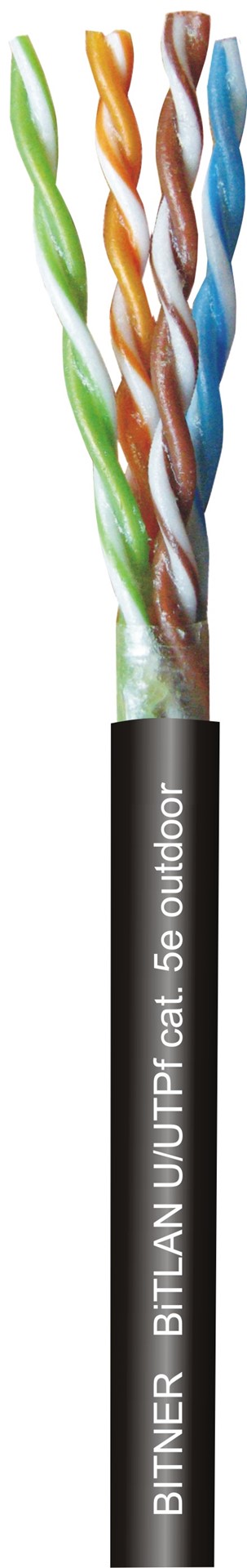 BITNER przewód U/UTPf 4x2x0.5 kat.5e outdoor 500m