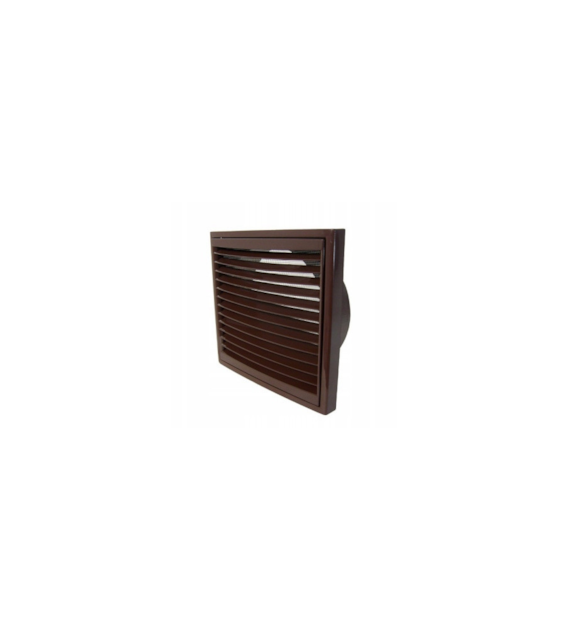 DOSPEL KR 100x125/B kratka plastikowa ścienna BRĄZ