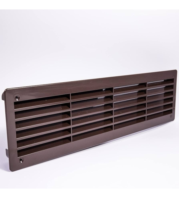 DOSPEL KD 90x445/B kratka drzwiowa plastikowa BRĄZ