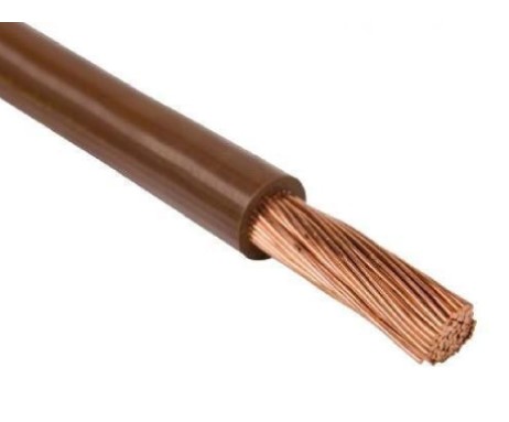 ELEKTROKABEL przewód LgY 6 brązowy H07V-K 100m