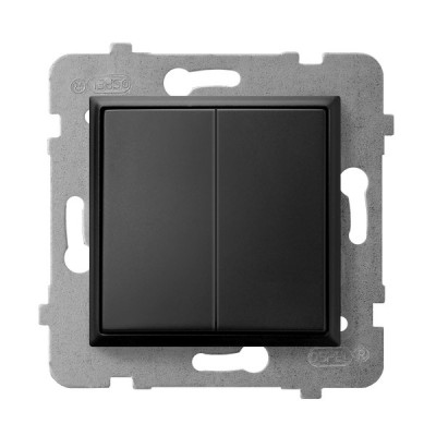 OSPEL ARIA CZARNY ŁP-10U/m/33 łącznik schodowy