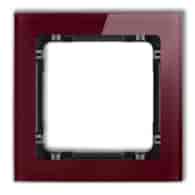 KARLIK DECO BORDO/CZARNY 14-12-DRS-1 ramka x1 szk