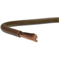 ELEKTROKABEL przewód LgY 10 brązowy 100m