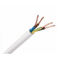 ELEKTROKABEL przewód OMY 4x0.75 biały 100m