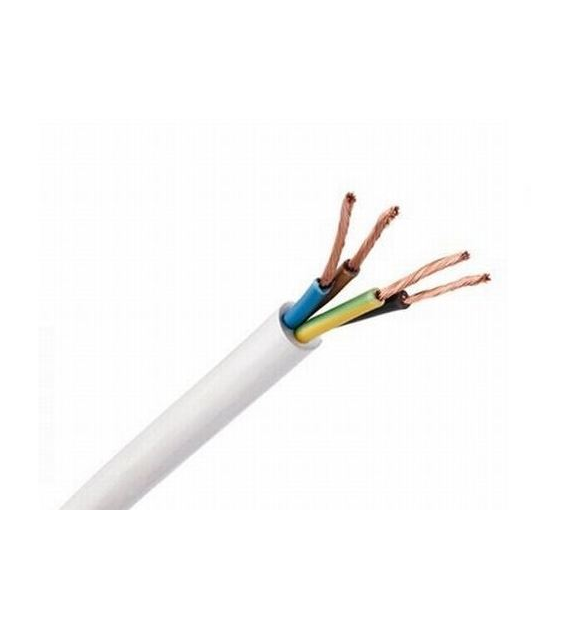 ELEKTROKABEL przewód OMY 4x0.75 biały 100m