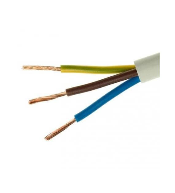 ELEKTROKABEL przewód OMYżo 3x0,5 biały 100m