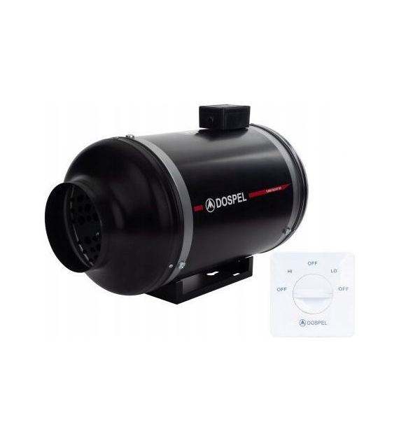 DOSPEL TURBO-SILENT 200 wentylator osiowy kanałowy