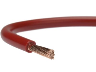 ELEKTROKABEL przewód LgY 0,5 czerwony 100m