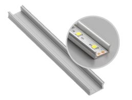 GTV GLAX-MINI profil aluminiowy nakladany BIAŁY