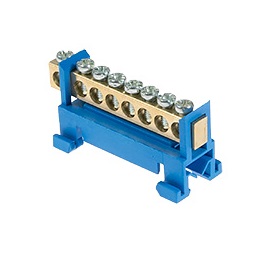 OPATÓWEK LZOB-8P listwa zaciskowa NIEBIESKI