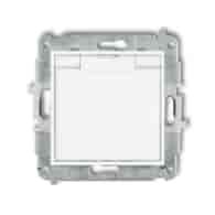 KARLIK MINI BIAŁY MGPB-1zp gniazdo x1 z/u IP44