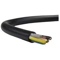 ELEKTROKABEL przewód OWYżo 5x1 czarny 100m