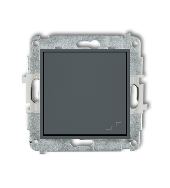 KARLIK MINI GRAFIT MAT 28MWP-3 łącznik x1 schodowy