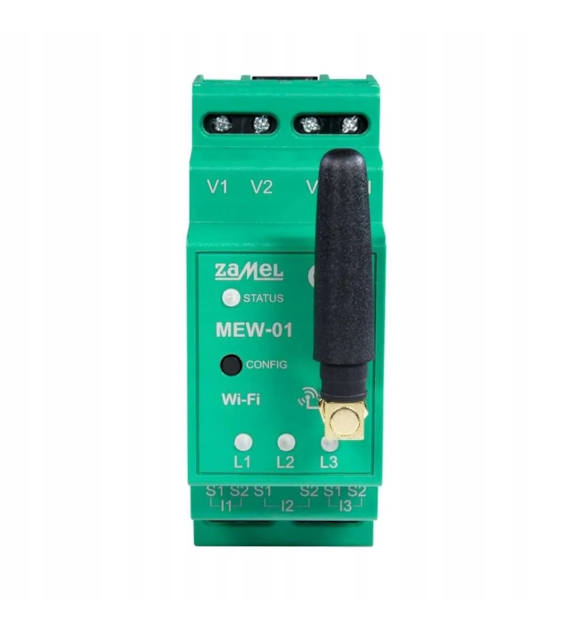 ZAMEL SUPLA MEW-01 monitor energii licznik 3F WiFi