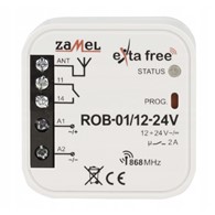 ZAMEL EXTA FREE ROB-01/12-24V radiowy odbiornik