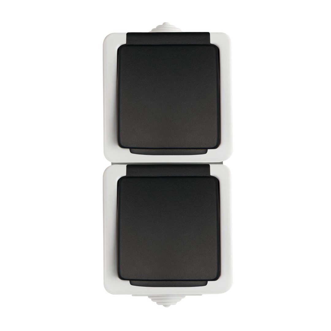 KANLUX MOWION SZARY TEKNO 05-2220-143 gniazdo x2