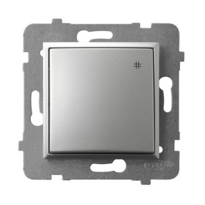 OSPEL ARIA SREBRNY ŁP-4U/m/18 łącznik krzyżowy