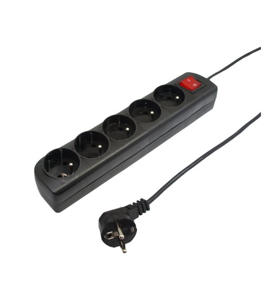 ELGOTECH EPS-503W-2 przedłużacz 5gn wł 3x1 3m CZAR
