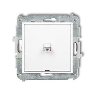 KARLIK MINI BIAŁY MWPUS-1 łącznik x1 amerykański