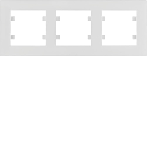 HAGER LUMINA INTENSE BIAŁY WL5730 ramka x3 poziom