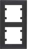 HAGER LUMINA INTENSE CZARNY WL5623 ramka x2 pion