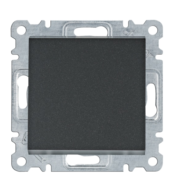 HAGER LUMINA CZARNY WL0113 łącznik zwierny