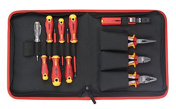 LŁ FELO zestaw narzędzi dla elektryka w etui 11szt
