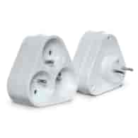 PLASTROL R-36P rozgałęźnik 3x2p z/u IP20 BIAŁY