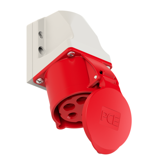 PCE SHARK gniazdo stałe małe 5x32 400V 6h IP44