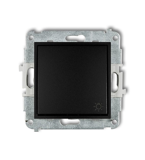KARLIK MINI CZARNY 12MWP-5 łącznik światło