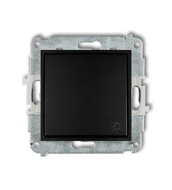 KARLIK MINI CZARNY 12MWP-5 łącznik światło