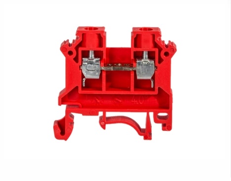 SIMET ZSG1-4.0Nc złączka szynowa 4mm CZERWONY